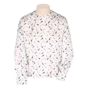 William Powell Ladies Satin Blouse - Feathers