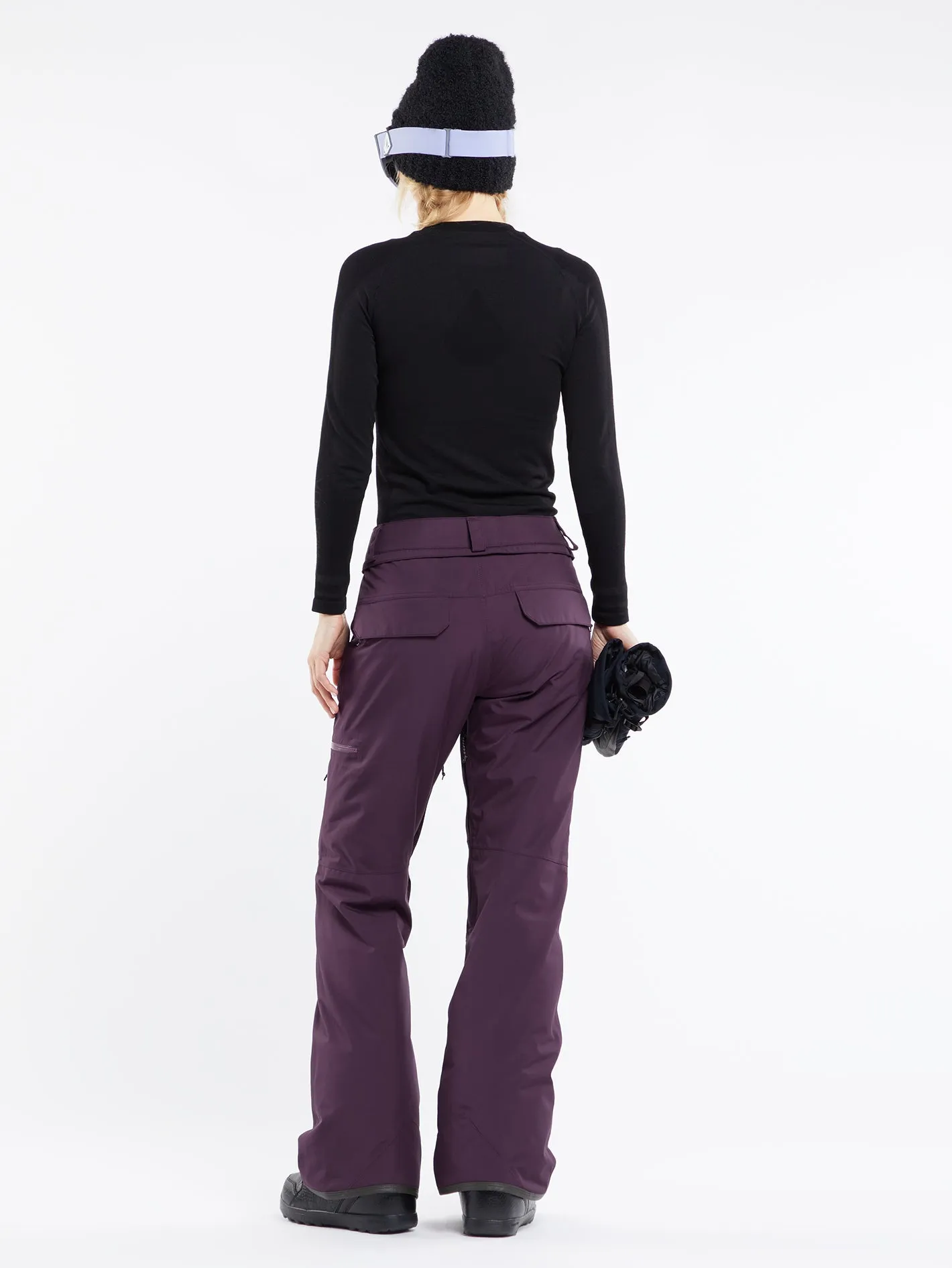 Womens Knox Insulated Gore-Tex Pants - Blackberry