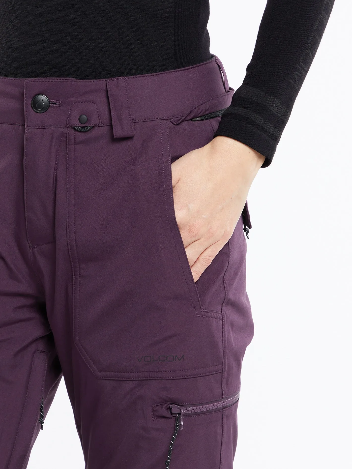 Womens Knox Insulated Gore-Tex Pants - Blackberry