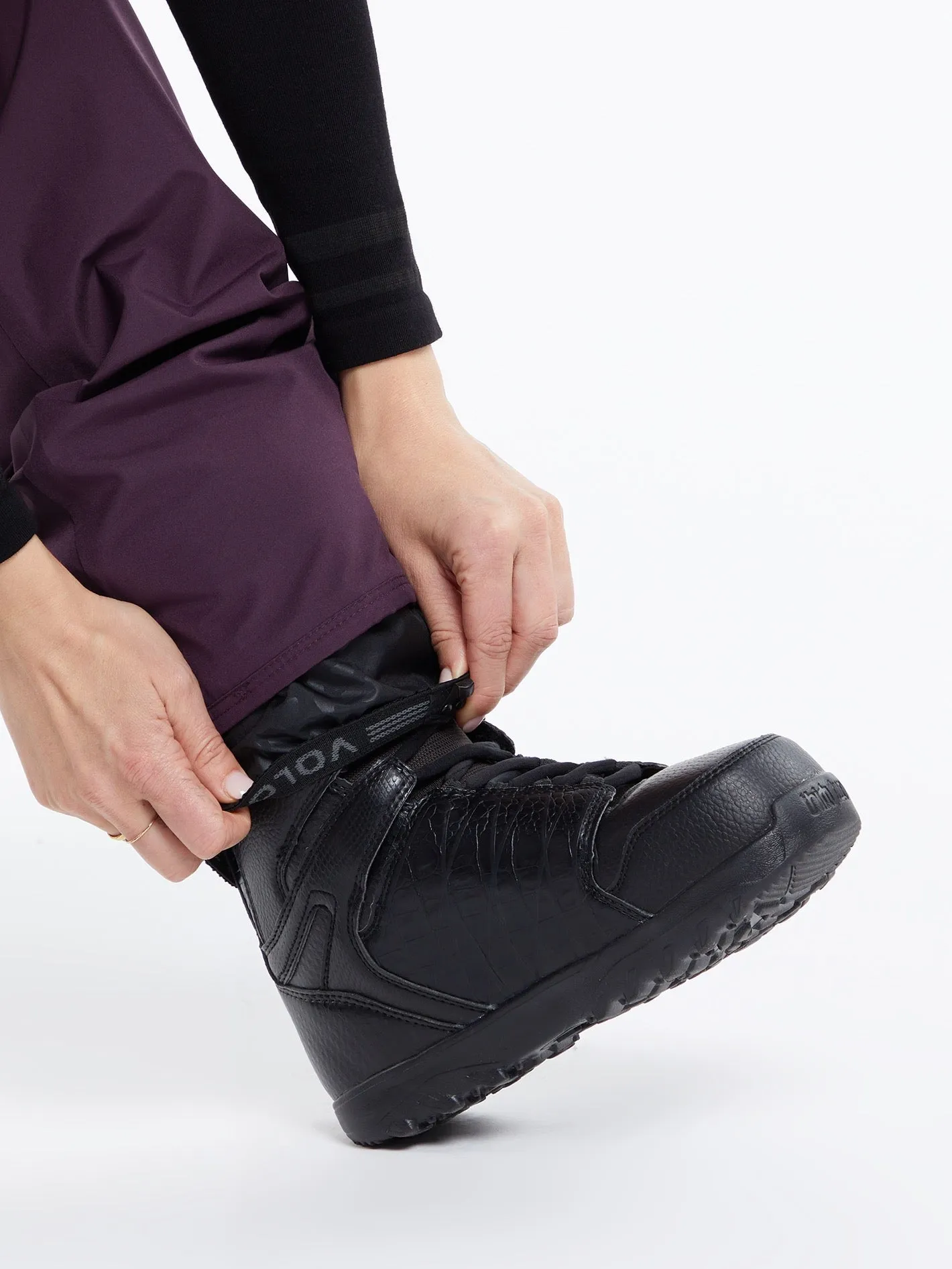 Womens Knox Insulated Gore-Tex Pants - Blackberry