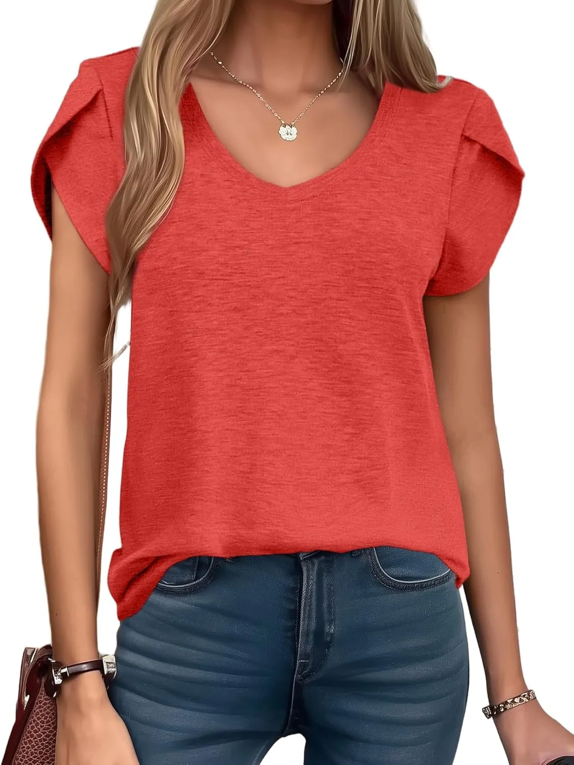 Zeagoo Women's T-Shirts Short Sleeve Casual Tops (DE Only)